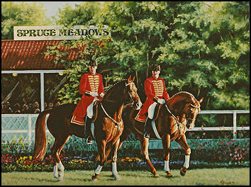 Celle Stallions at Spruce Meadows
